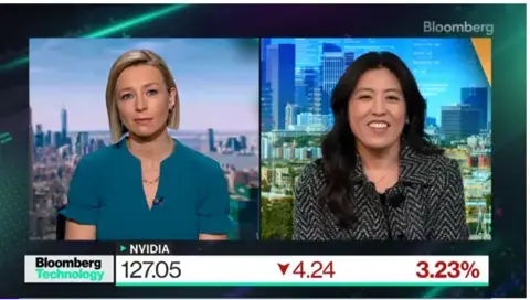 Ayako Yoshioka was interviewed on Bloomberg Technology in “Skittishness Hitting AI Stocks.”