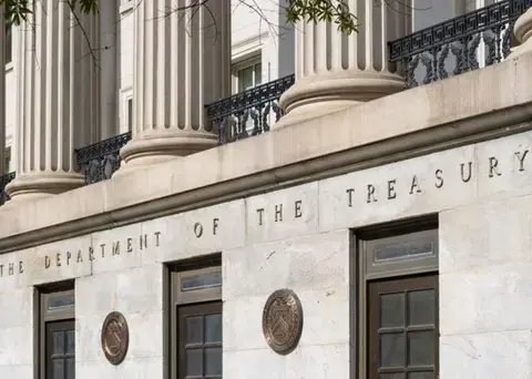 An image of a Depart of the Treasuries